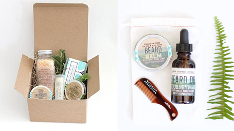 Relaxing Spa Gift For Her - Essential Oil Aromatherapy Gift Box Birthday Gift Set | $28 | Amazon Beard Care Gift Set Kit | $18 | Amazon